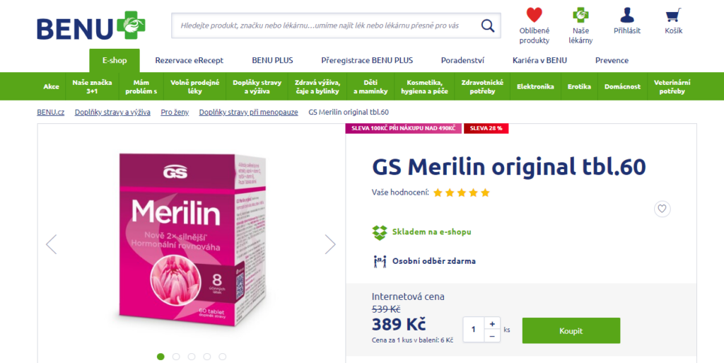 gs merilin recenze